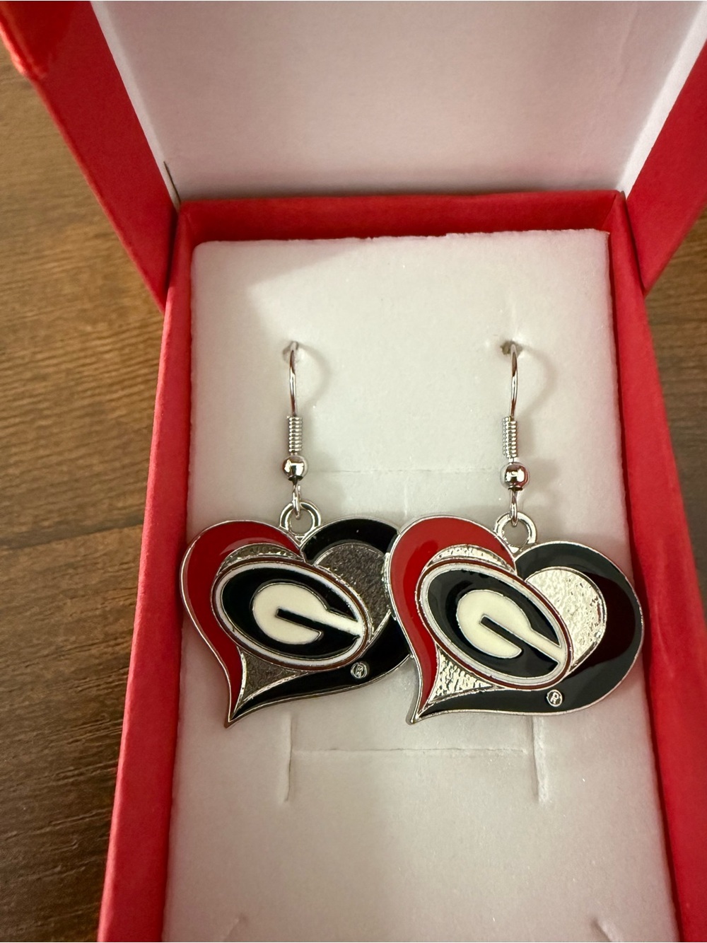 GA bulldogs Earrings
